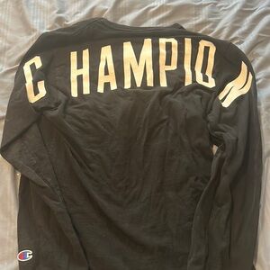 black champion shirt men